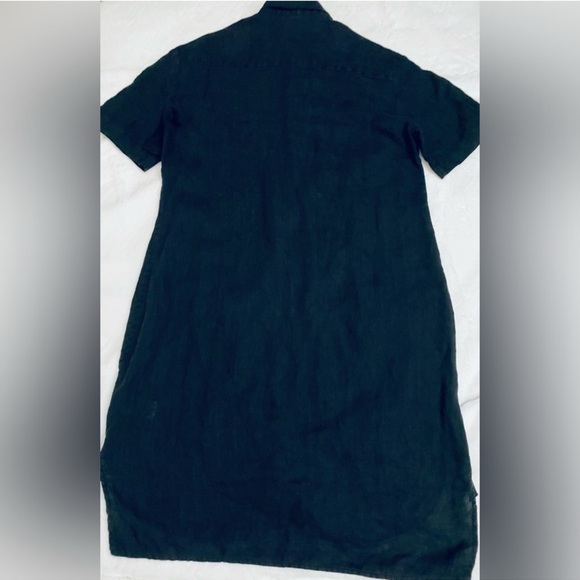James Perse Linen Shirt Dress - size 1. B8 - Picture 3 of 5